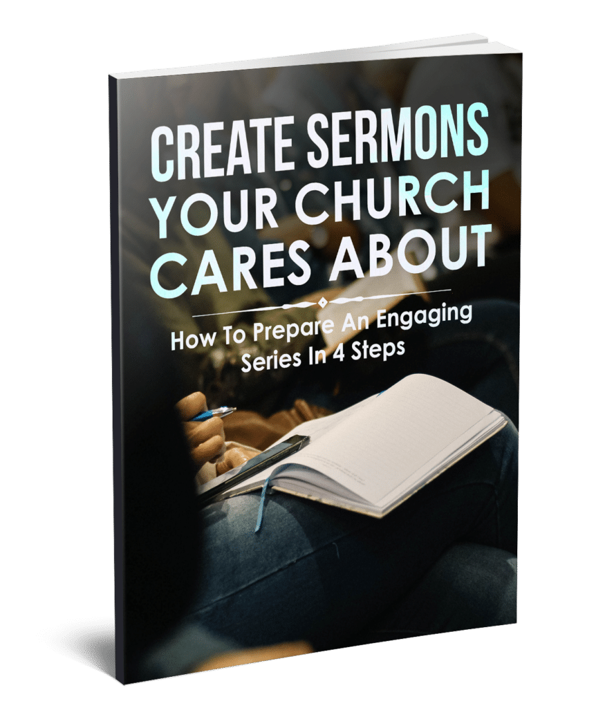 Effective 4 Step Sermon Series Planning Worksheet For Teams